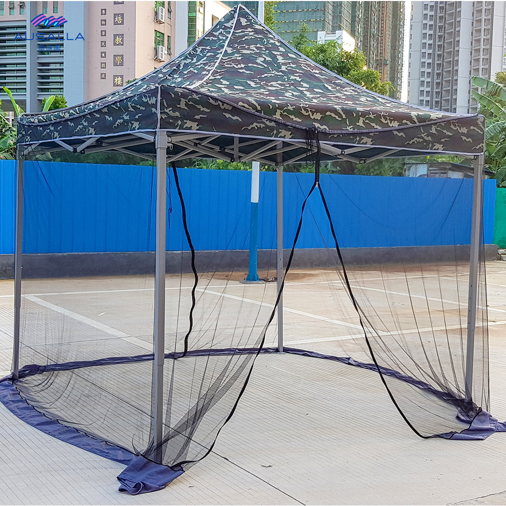 Mosquito Net Garden Iron Telescopic Anti-mosquito Net Home Shelt Courtyard Folding Outdoor Tent Gazebo Terrace Factory Shop