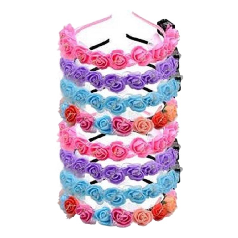 New luminous headdress headband girls' hair band luminous Garland bridal headdress headband manufacturer source supply wholesale