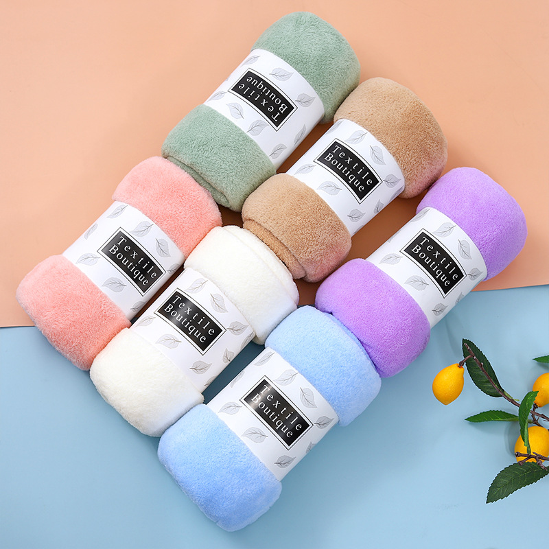 Thickened Coral Velvet Bath Towel, Lint-Free, Adult Household Gift, Large Beach Towel, Wholesale Logo, Skin-Friendly, Super Soft