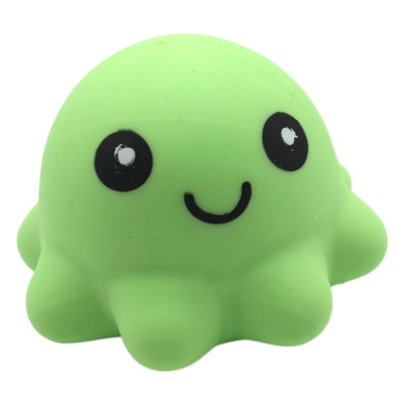 New Tpr Soft Plastic Octopus Pinch Music to Vent and Decompress Octopus New and Unique Toys Night Market Manufacturer Direct Wholesale