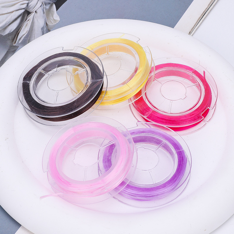 Picture of Mini small ring elastic thread diy hand-woven beaded wire rubber band elastic rope beaded bracelet wear-resistant elastic