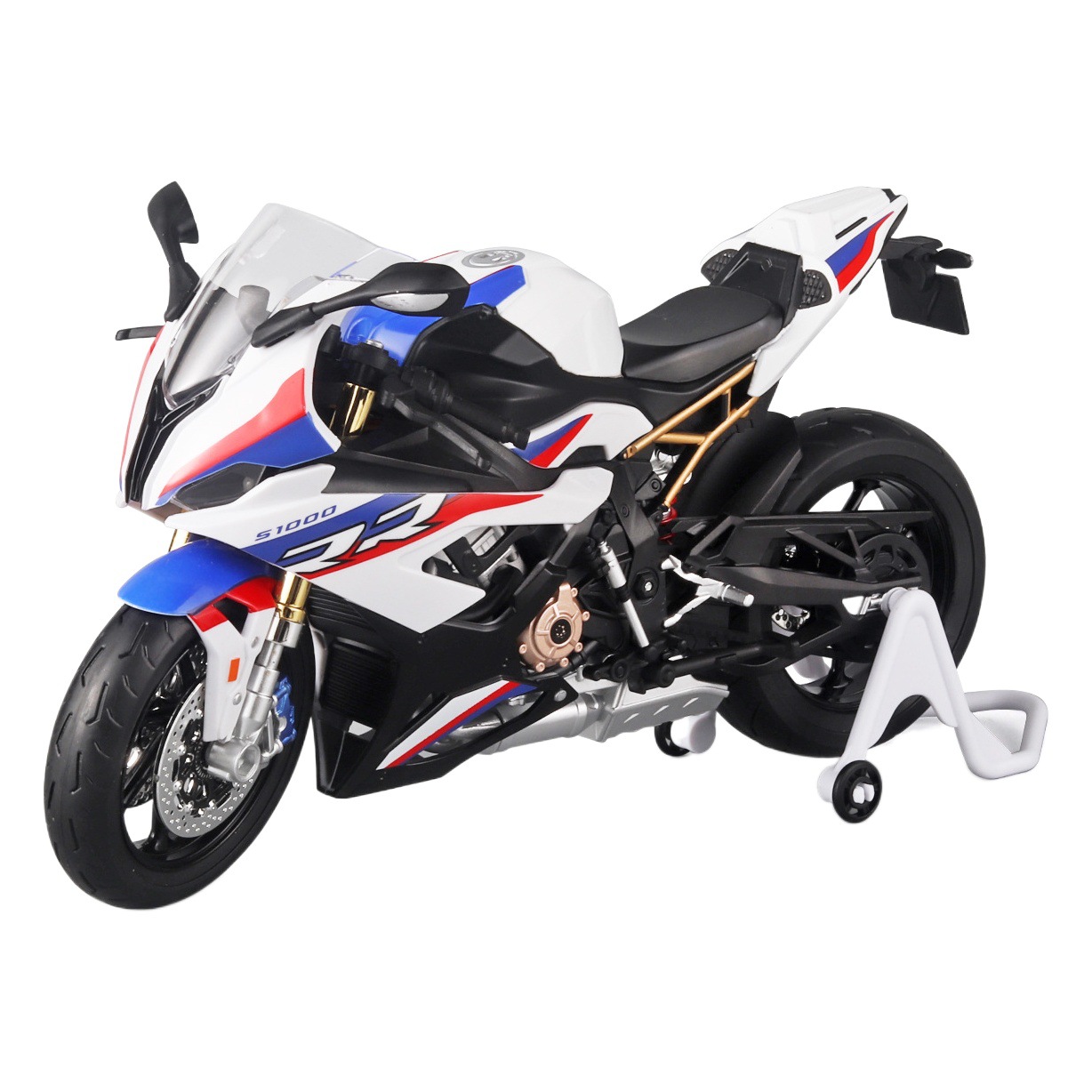1:9 Bao Ma S1000 Alloy Motorcycle Model Fashion Trendy Collectible Ornament First Motorcycle of Autumn