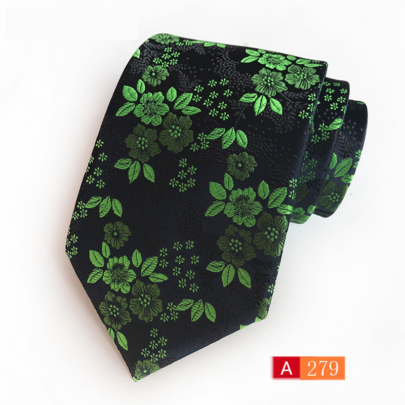 Picture of Tie men's in stock supply color polyester jacquard fabric source manufacturers wholesale