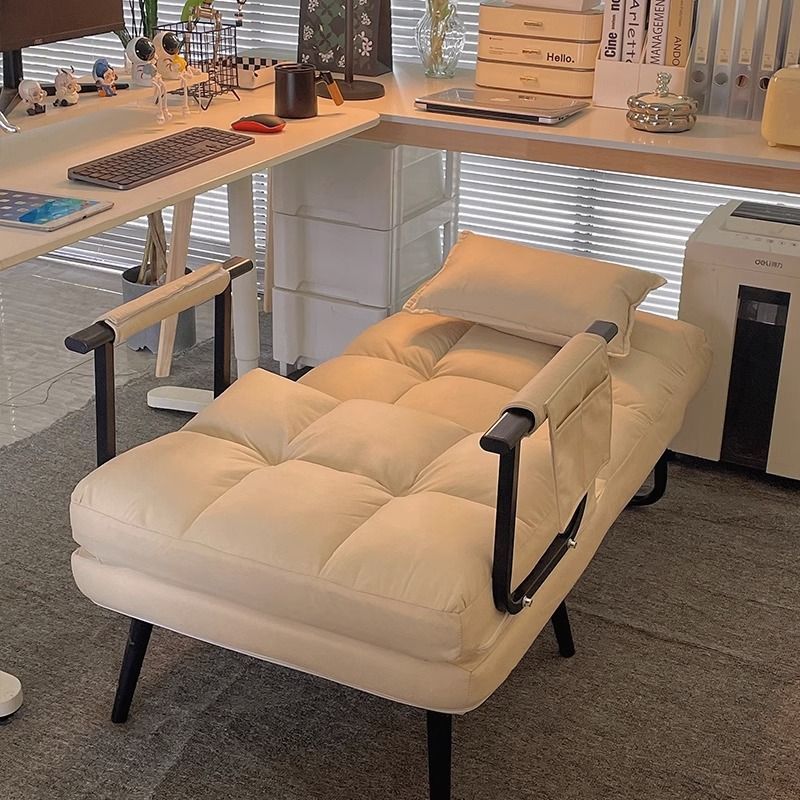 Lunch break folding sofa bed all-in-one office folding chair recliner nap computer chair can be lying down or sitting