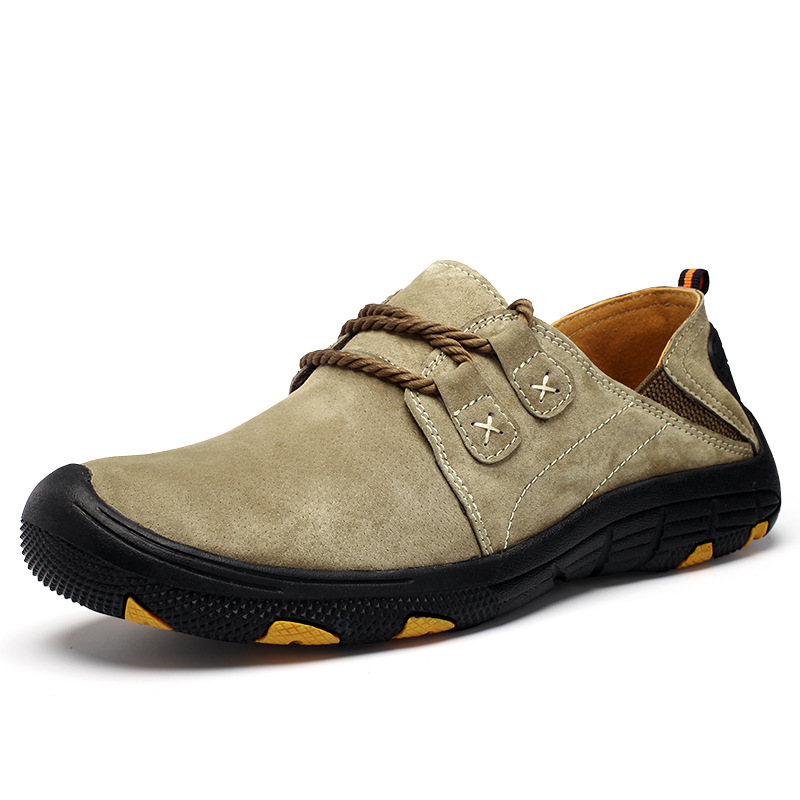 Autumn and Winter New Men's Outdoor Sports Shoes Casual Lace-Up Men's Running Shoes Manufacturer Wholesale