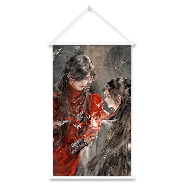 Picture of Shenzhen factory God blessing hanging painting wholesale comic exhibition peripheral scroll painting spray painting secondary yuan Anime Poster