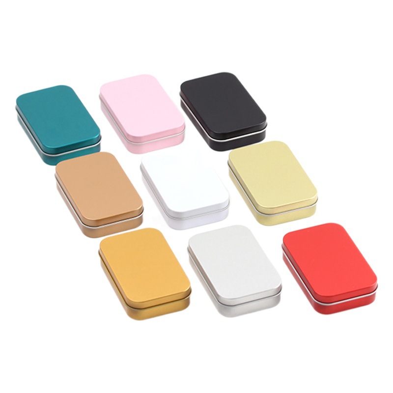 Rectangular Tin Box, Custom Souvenir Tin Box Packaging, Magic Cube Dice Board Game Tin Box Packaging