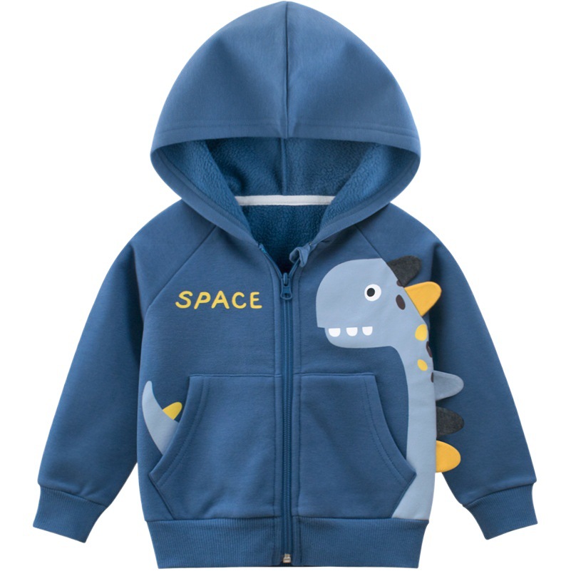 27Kids Korean Style Kidsren's Clothing Spring New Product 2024 Spring Kidsren's Outwear Sweatshirt Fleece Baby Boy Clothes Wholesale