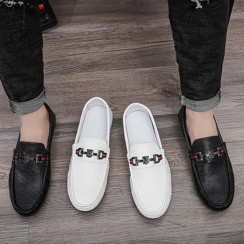 Picture of Autumn New Casual Shoes for Men, Comfortable and Breathable Loafers, Fashionable Bean Shoes for Men, Versatile Lazy Shoes for Men