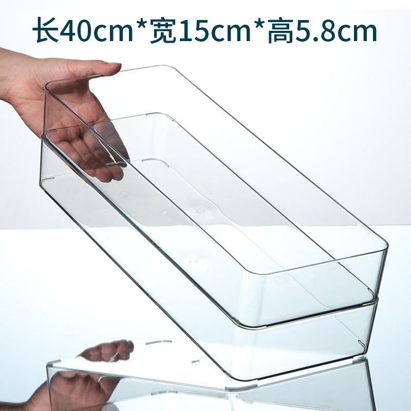 Yum Storage Box Transparent Acrylic Peripheral Badge Card Storage Dust-proof Square Protective Box Millet Display Stand