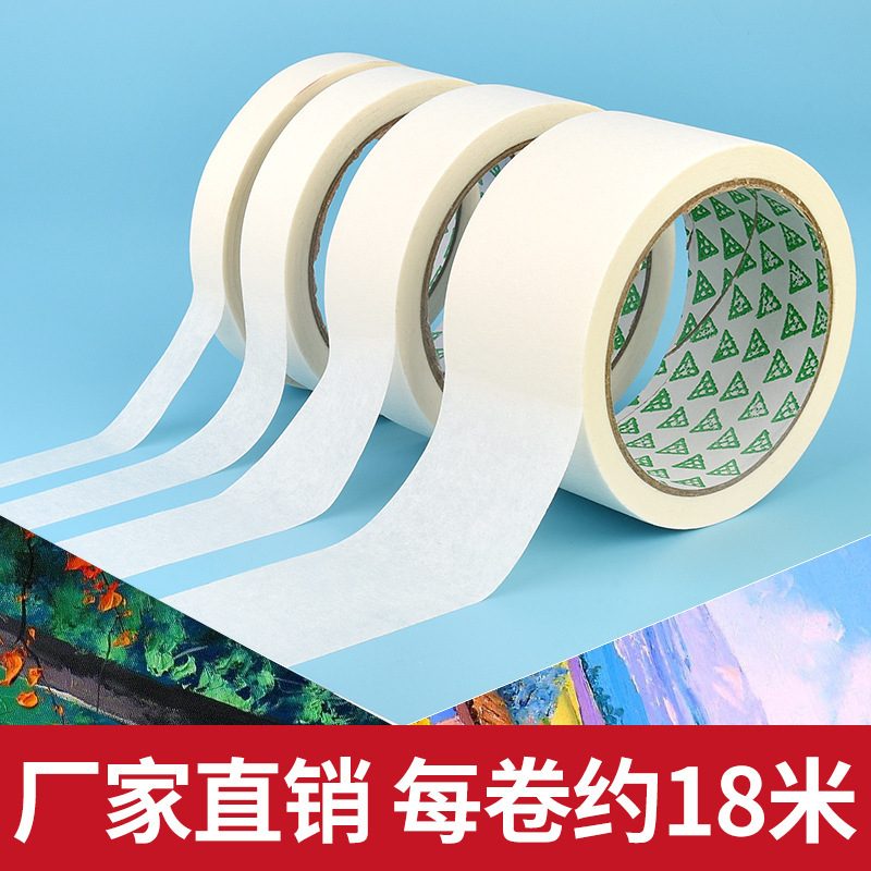 Masking Tape, Seam Tape, Weakly Sticky, Tearable, Nail Art Art Special Decoration Spray Paint Wall Traceless Masking Film