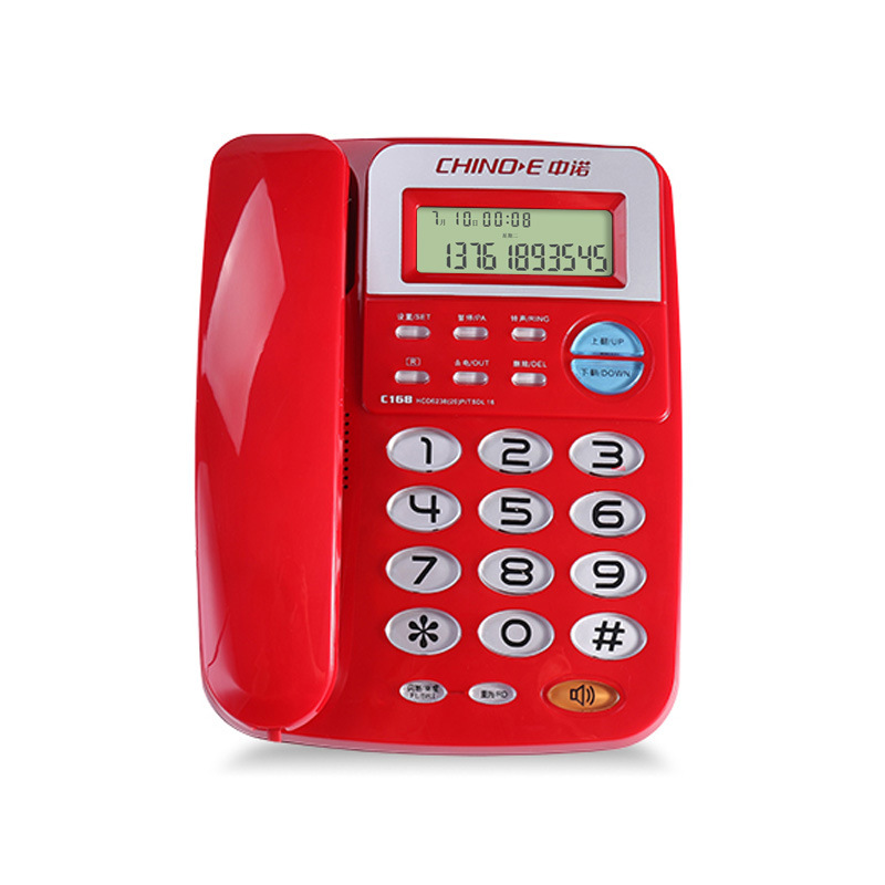 Picture of Zhongnuo C168 Telephone Home Phone Office Landline Caller Id Phone In-Stock Wholesale