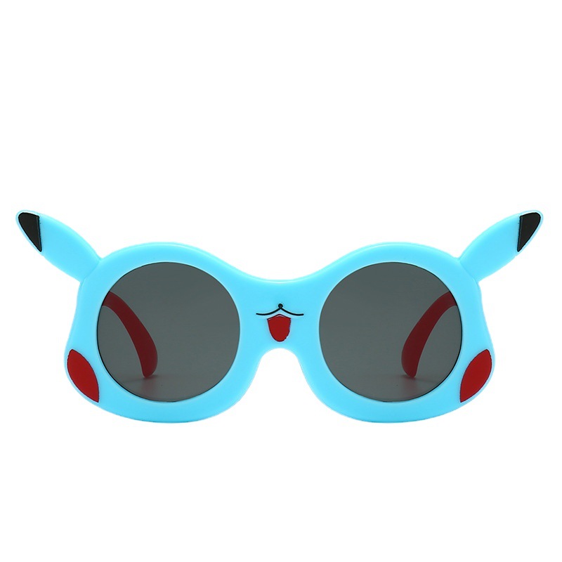 Picture of Children's Sunglasses Polarized Baby Silicone Glasses Pikachu Trendy Boys and Girls Sunglasses Uv Protection Pikachu