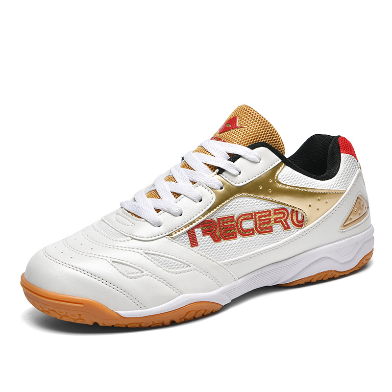 Table Tennis Shoes Professional Students Summer Mesh Indoor Training Badminton Shoes Breathable Non-slip Beef Sole Wear-resistant Type