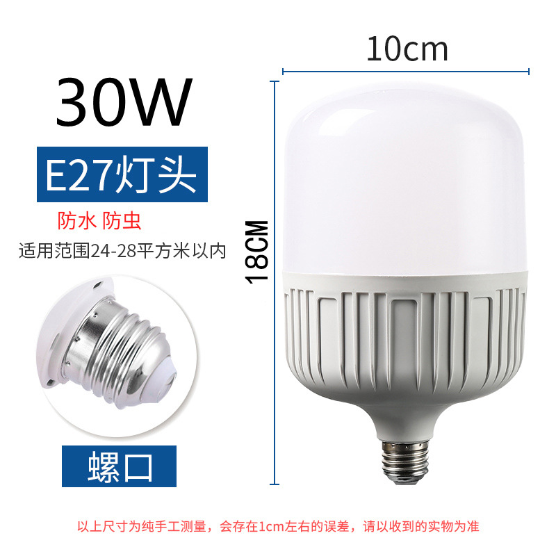 Picture of Gao Fushuai LED bulb E27 screw energy-saving lamp three-proof bulb household factory lighting super bright wholesale corn lamp