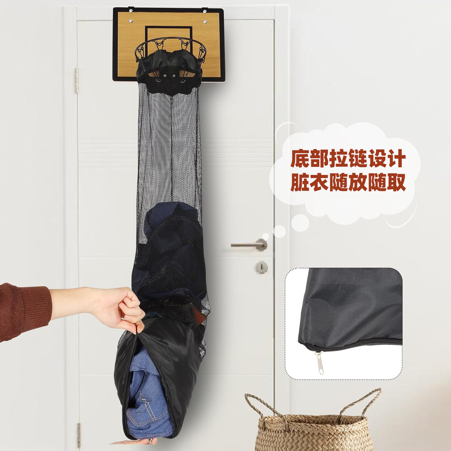 Factory wholesale plastic basketball board Amazon hot backboard wall-mounted basketball frame PS material