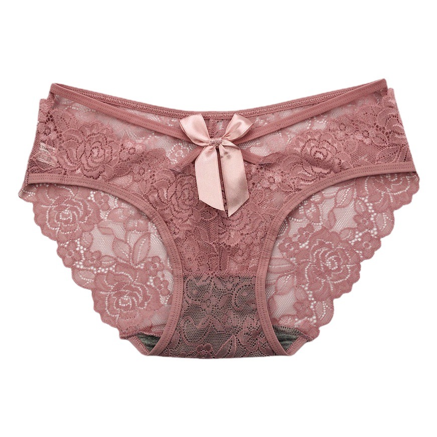 Explosions ladies underwear French seamless lace elastic thin belt hollow lace bag hip breathable comfortable 60261#