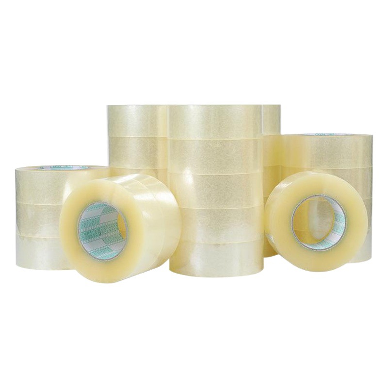 Spot large roll transparent sealing tape wholesale packaging packaging sealing paper express packaging beige tape 4.5cm