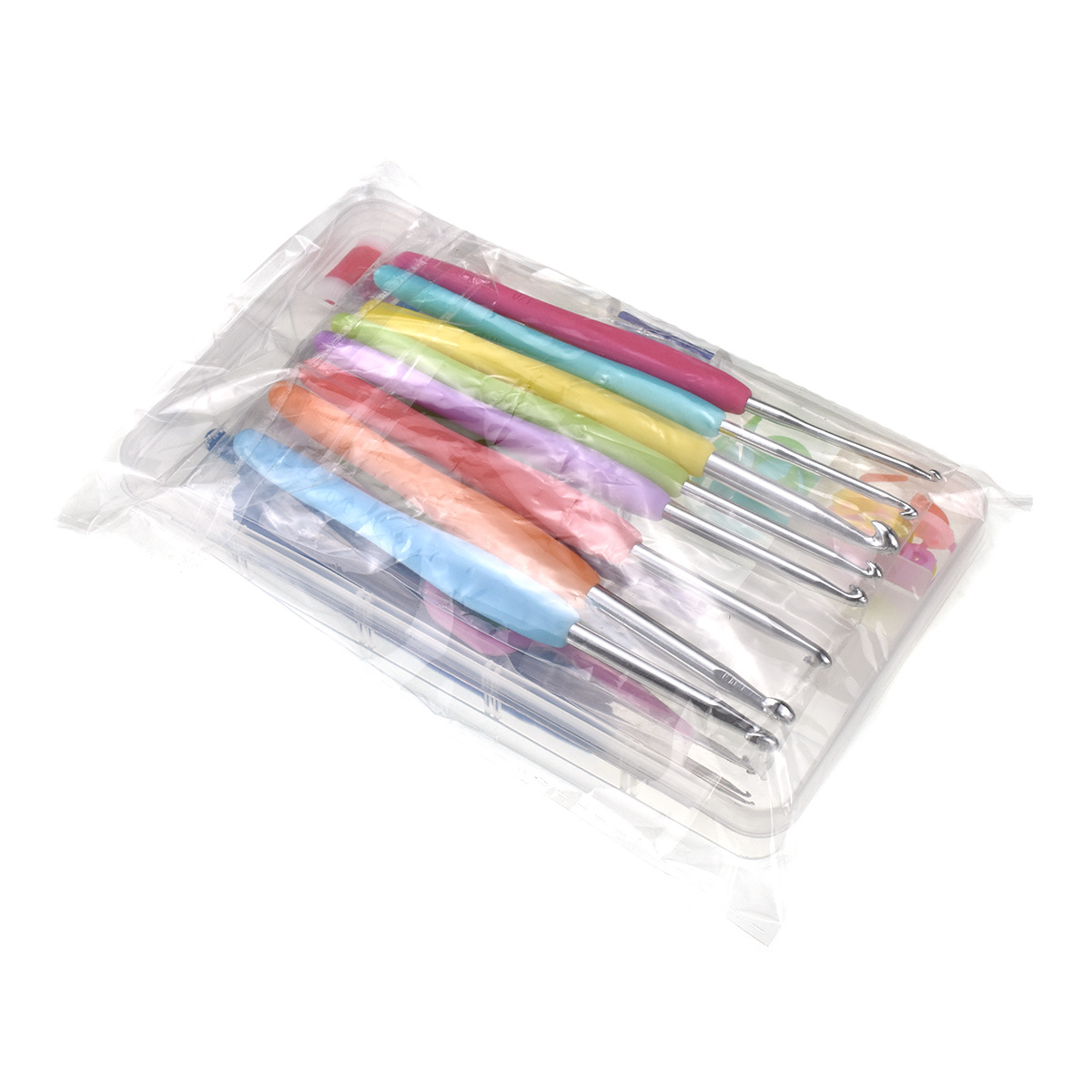 Picture of Hot Sale 53 Piece Set Crochet suit Hand-made DIY Knitting Tools Hook Needle Full Set Sweater Needle Knitting Soft Handle Crochet
