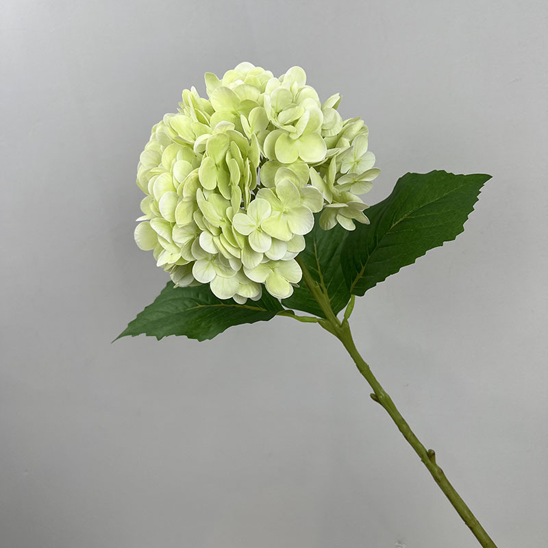 Picture of Artificial Flower 182 Pieces Large Hydrangea High Quality Moisturizing Hydrangea Wedding Floral Decoration Wedding Artificial Flower