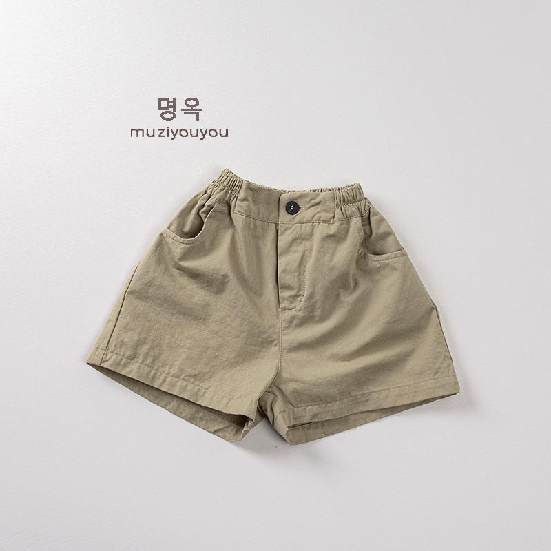Picture of Children's shorts summer new boys and girls cotton pants baby Joker casual Korean children's clothing a generation of hair
