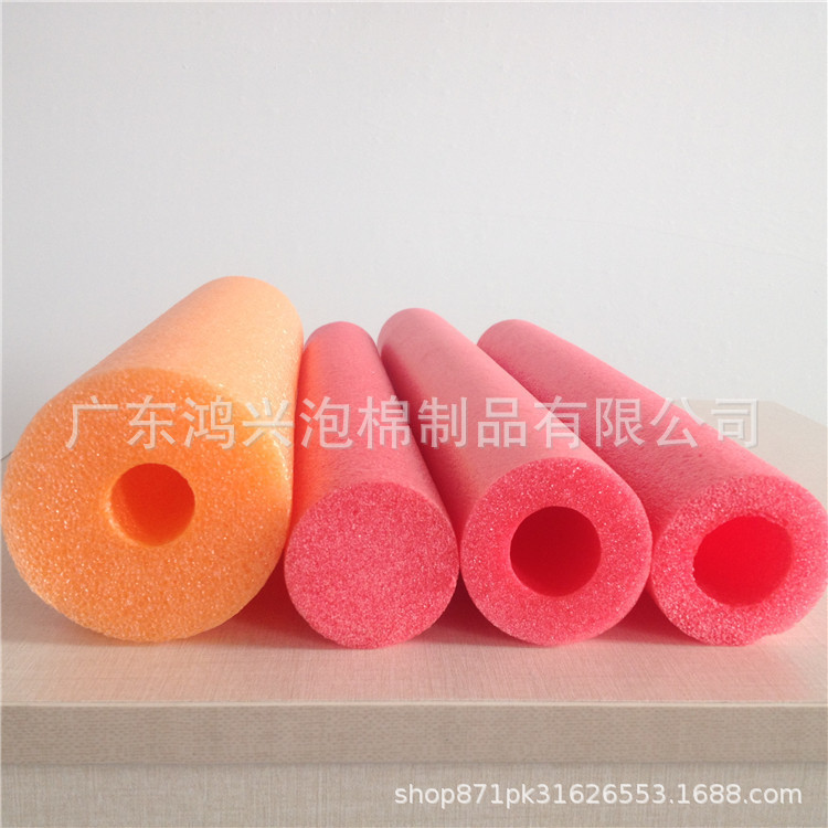 Factory wholesale EPE hollow round tube packaging anti-fall edge protection corner protection logistics packaging filler foam tube