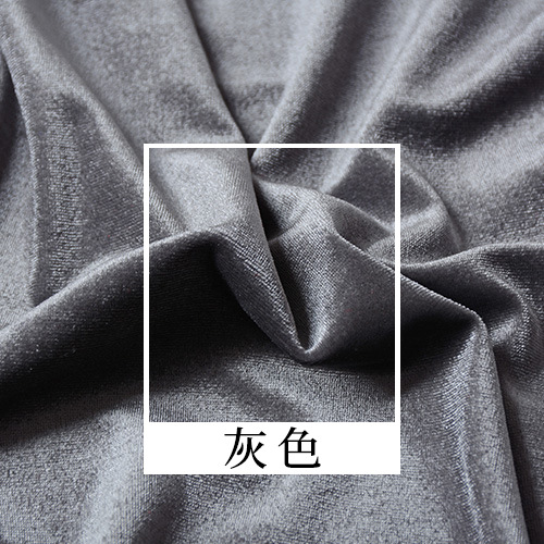Picture of South Korea velvet fabric thickened weft knitted velvet velvet high quality dyed fabric cheongsam fashion curtain wholesale