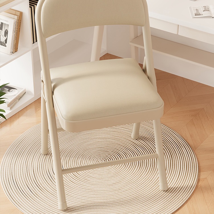 Simple Stool Backrest Chair Home Folding Chair Portable Computer Chair Training Conference Chair Dining Chair Dormitory Office Chair