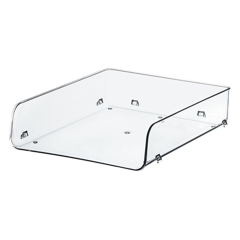 Refrigerator layered leftovers plate storage rack meat dish plate refrigerated storage rack free stacking freezer partition transparent