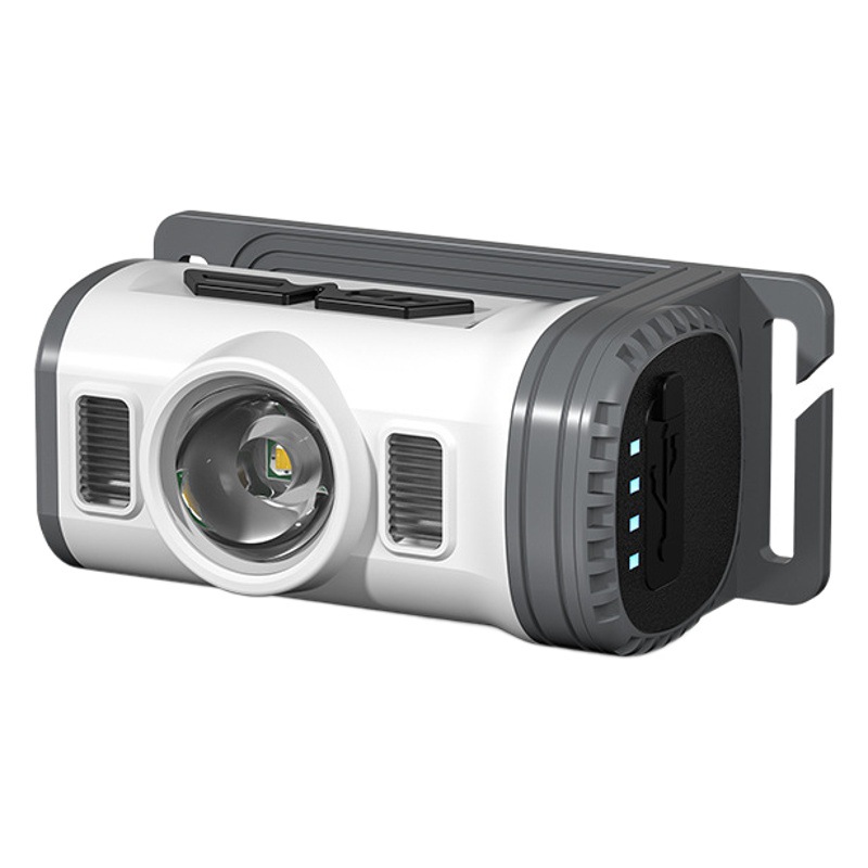 Mini LED induction headlamp cap clip strong light super bright charging fishing Special Night Fishing head-mounted lighting headlamp