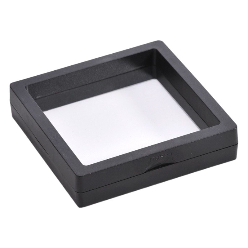 Transparent Plastic Film Jewelry Storage Box Ring Bracelet Necklace Earrings Jewelry Gift Box Anti-dust Anti-touch Flower