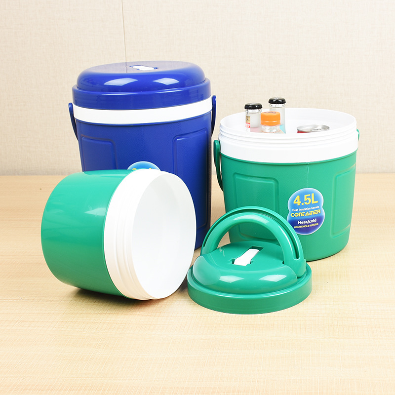 Picture of 2L4.5L6L Plastic Sealed Ice Bucket Incubator Cold Portable Car Refrigerator with Lid Fresh-keeping Box Incubation Bucket