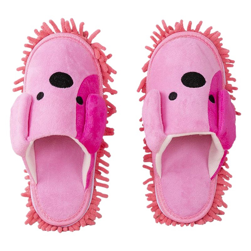 Factory wholesale floor slippers kitchen household floor slippers removable and washable lazy cute winter cotton shoes indoor mute