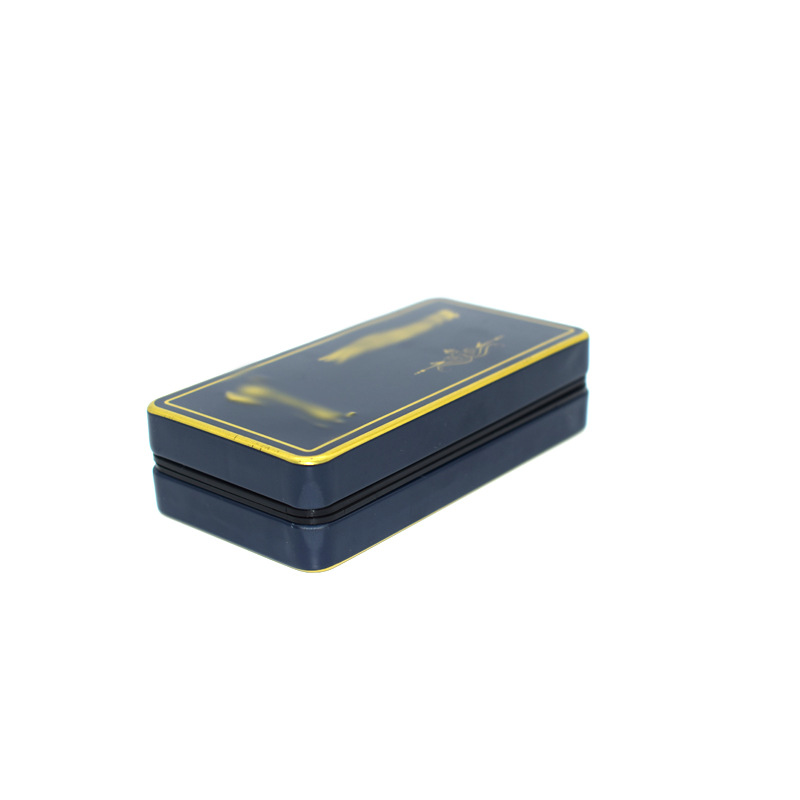 Hunan Brand Iron Box Beard Running Kidsren's Educational Puzzle Flip Iron Box Digital Cigarette Metal Packaging