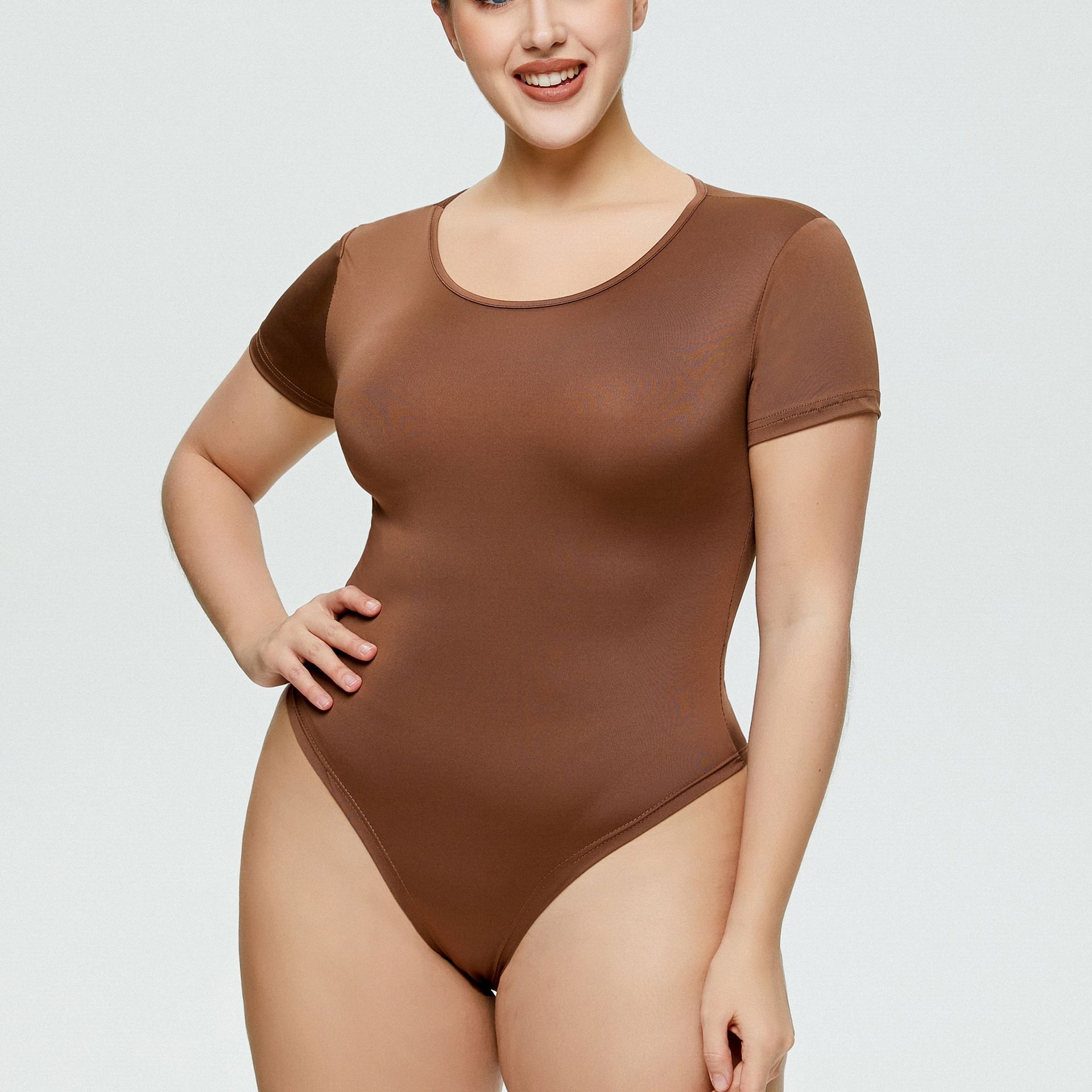 Picture of European and American Women's Sexy jumpsuit Slim-fit Spice Girl jumpsuit Women's outerwear solid color tights jumpsuit