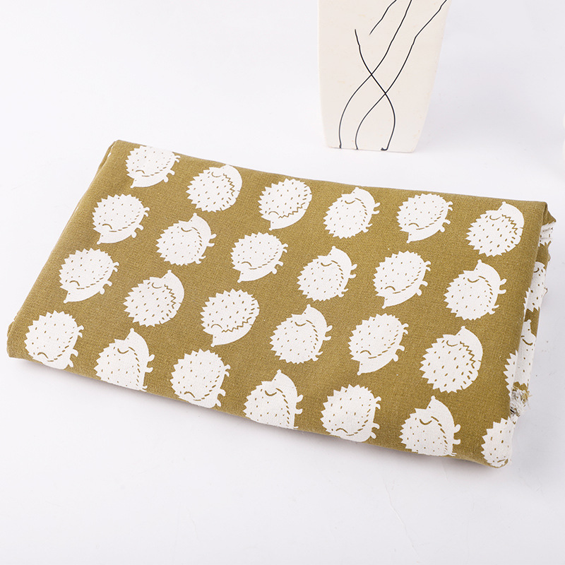 Picture of Factory Supply Linen Fabric Household Tablecloth Decorative Cloth Summer Colorful Linen Modern Simple Polyester Cloth