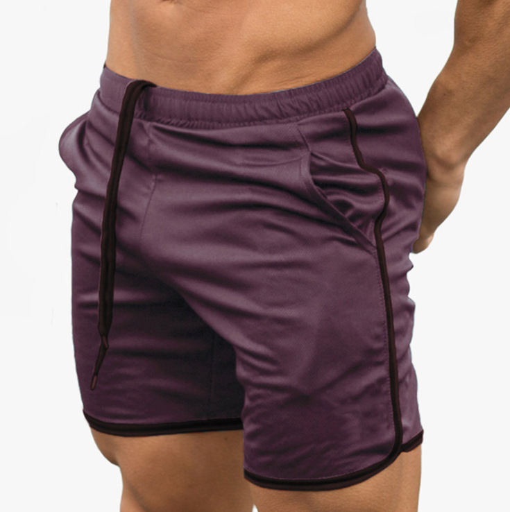Picture of New Mesh Breathable Fitness Muscle Casual Sports Shorts Running Quick-drying Pants Summer Thin Training Beach Pants
