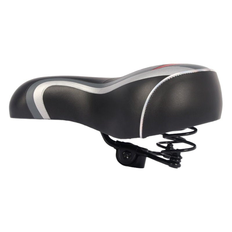Electric Vehicle Seat Cushion Load Bicycle Saddle Enlarged Widened Cushion Large Seat Bag Accessories No. 1 Saddle