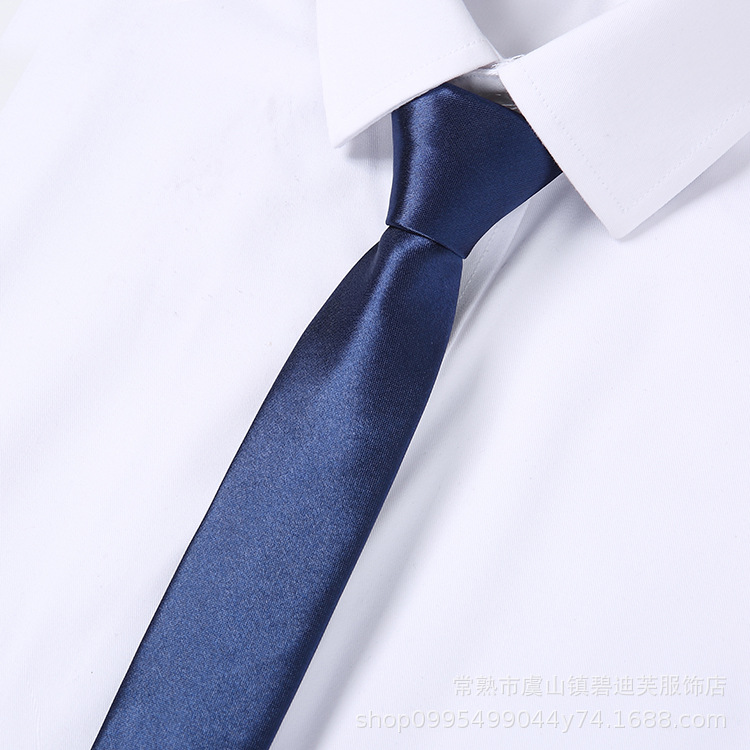 Picture of Men's Easy-To-Pull Casual Zipper Tie New Korean Style Professional Formal Wear Convenient Lazy Tie Ready for Sale
