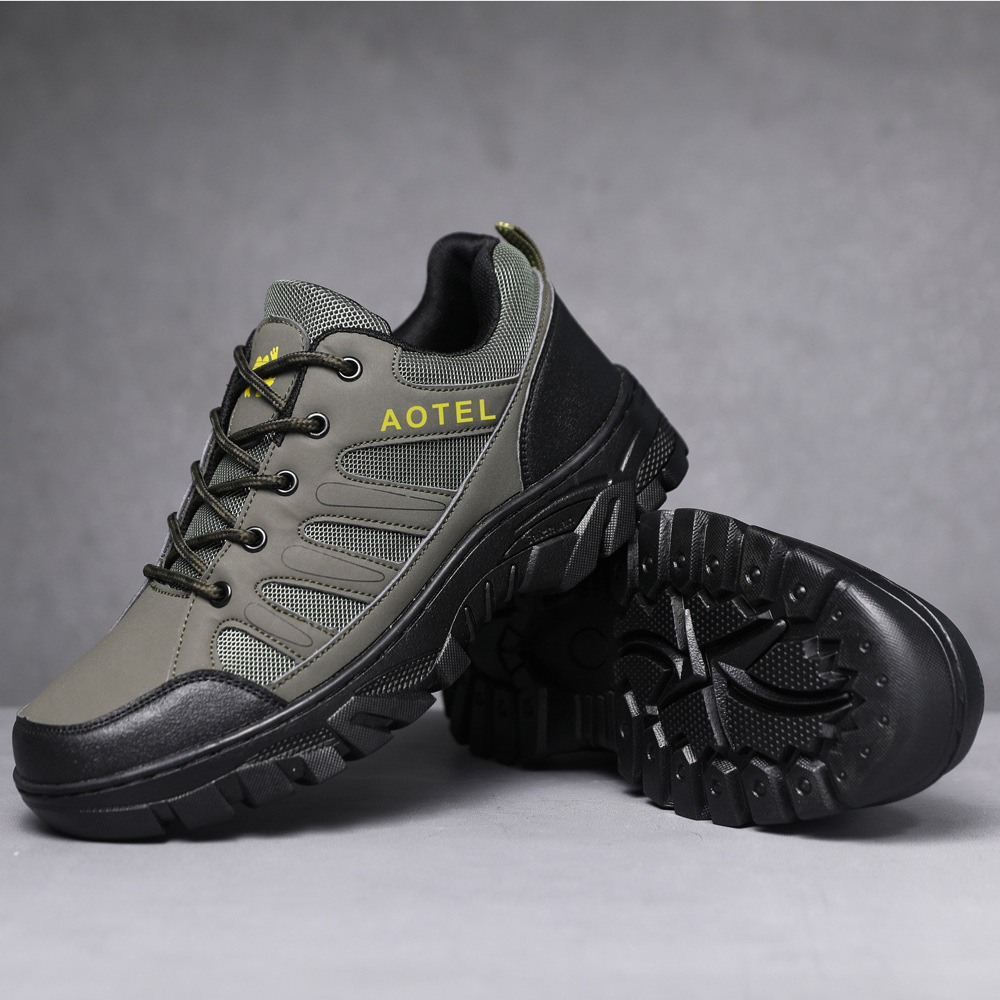 Picture of Mountaineering Shoes Men's Four Seasons Work Wear-resistant Labor Insurance Shoes Fashion Casual Shoes Outdoor Running sneaker plus size Men's Shoes