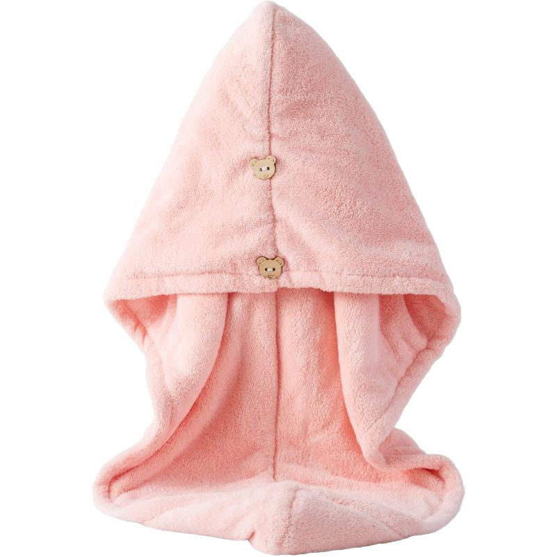 Solid color double-layer hair drying cap female super absorbent quick-drying children's bag hair towel shower cap hair drying towel female