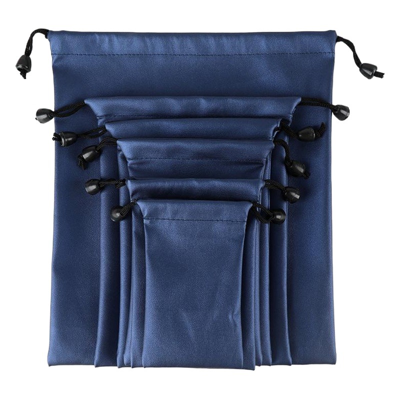 Color pu mobile power headset waterproof cloth bag mobile phone charging treasure drawstring pocket jewelry storage bag printing