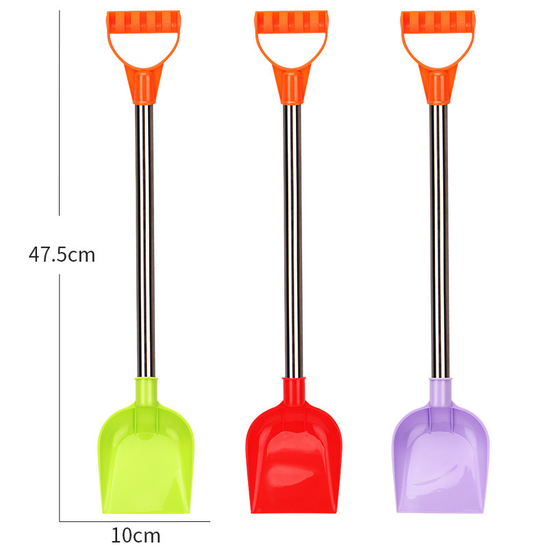 Picture of Jianxiong brand children's beach toys large thick stainless steel shovel parent-child interactive sand playing tools wholesale