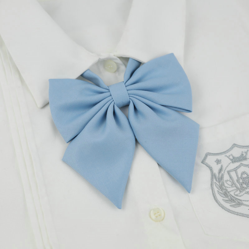 Picture of JK Uniform College Style Solid Color Female Student Bow Tie School Uniform Japanese Style Seikan Suit Bow Red Roots