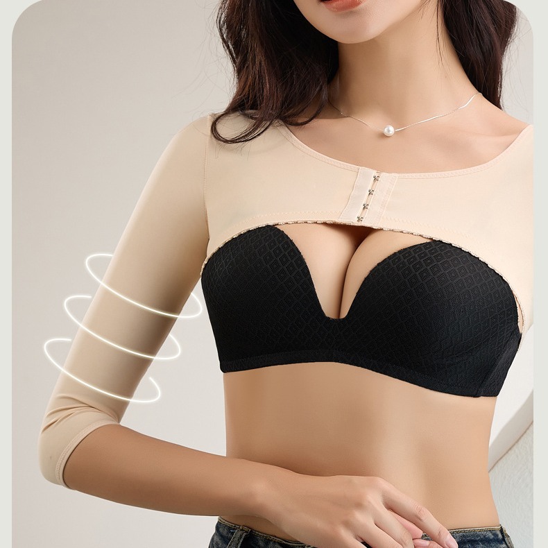 Postpartum Chest Drag Arm Shaping Garment Back Pressurized Breast Reduction Arm Shaping Postoperative Body Shaping Garment Anti-Hunchback