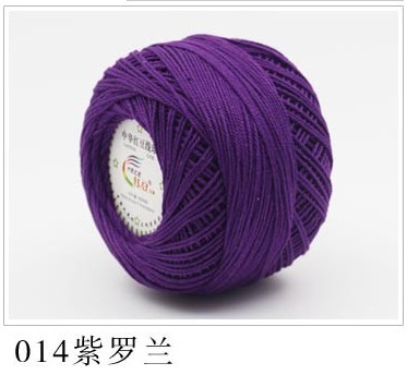 Picture of 3 # Size Lace Thread Crochet Wool Crochet Thread Crochet Thread Cotton Thread Coaster Thread Spring and Summer Wool