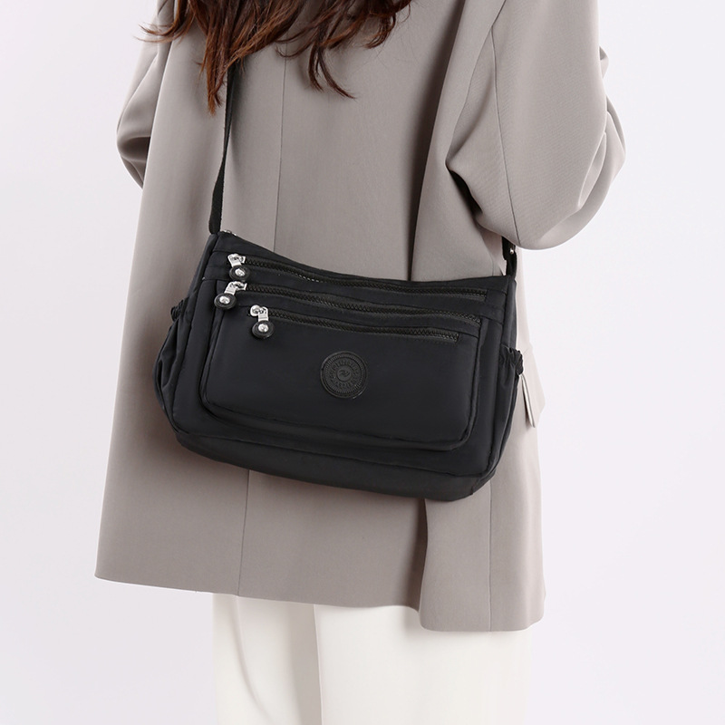 Picture of New Nylon Cloth Bag Mommy Satchel Shoulder Bag Crossbody Casual Bag Large Capacity Daily Joker Bag Cosmetic Bag Soft