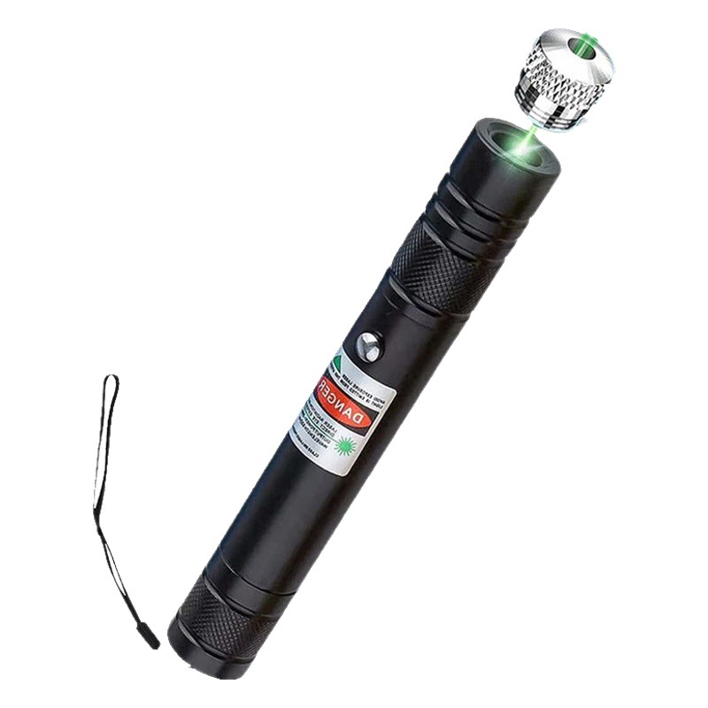 USB laser pen tip remote flashlight aluminum alloy teaching sales laser stylus can amuse pet cat flashlight