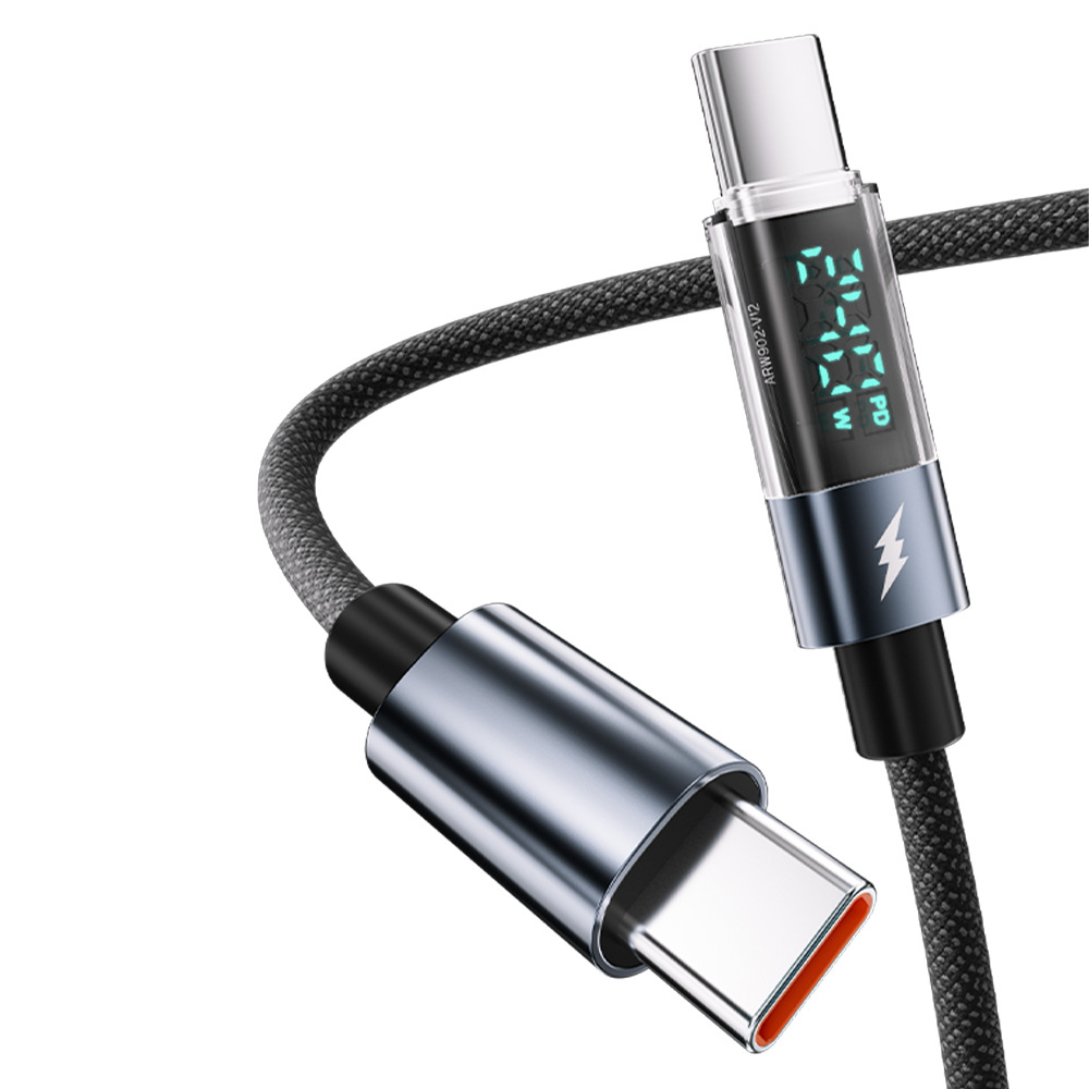 Picture of [Intelligent Power Outage] Double Magic Digital Display Suitable for Huawei 60 Super Fast Charging 240W Iphone15 Pd Data Cable