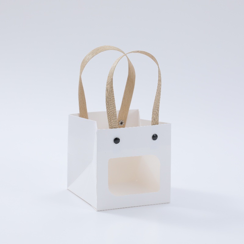 Spot wholesale ornaments night light gift bag plastic packaging bag exquisite portable packaging decorative bag hand gift